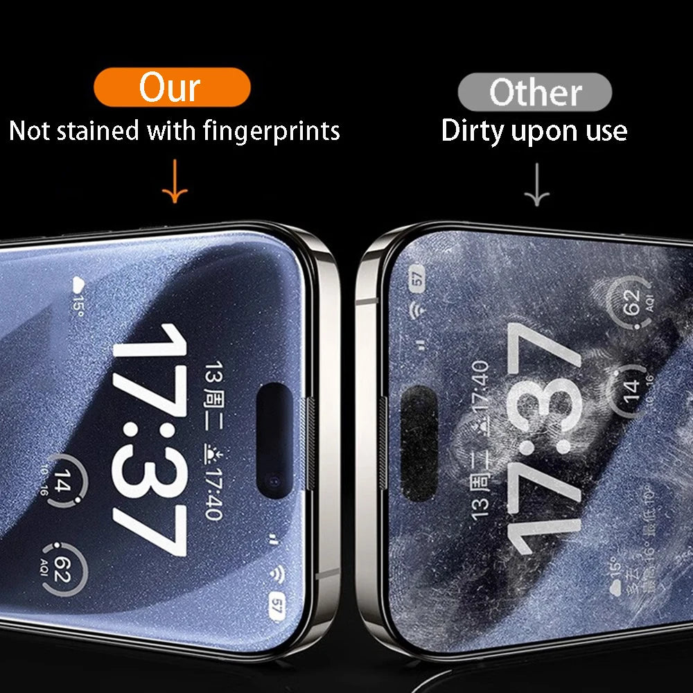 Four-Pack iPhone Tempered Glass Protector