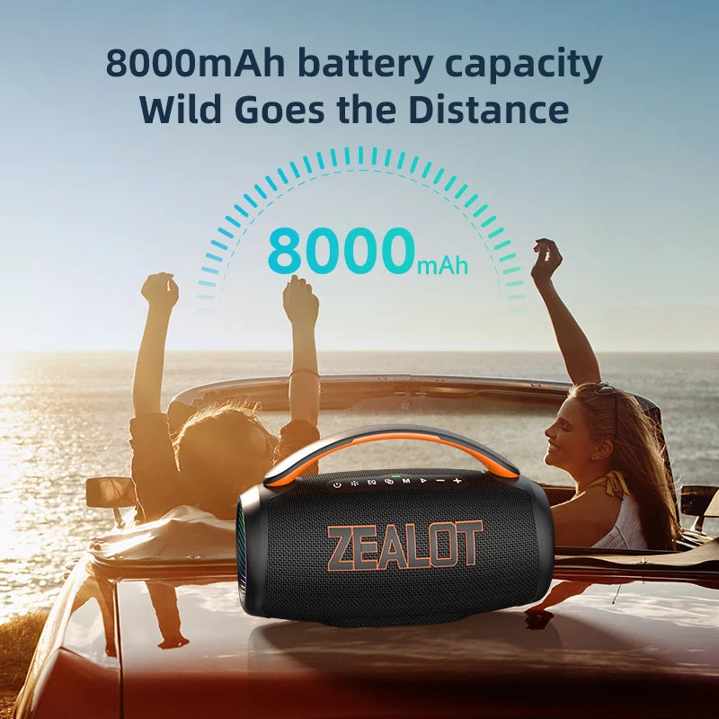 Zealot P12 Waterproof Bluetooth Speaker