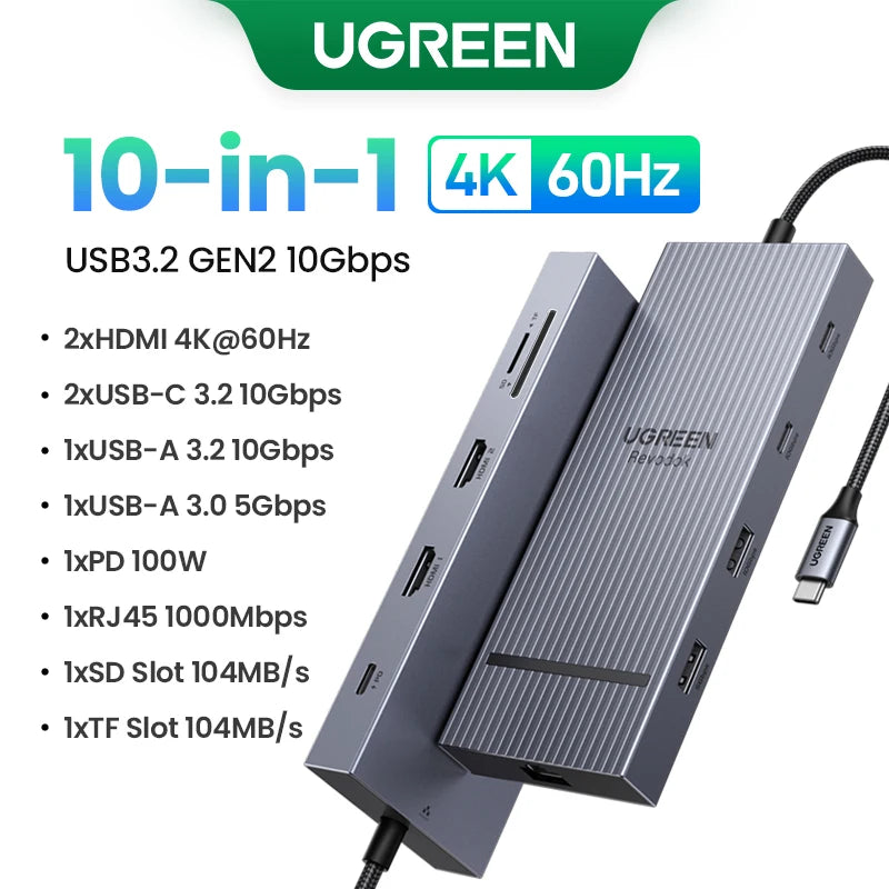 UGREEN 4K Triple Display Hub