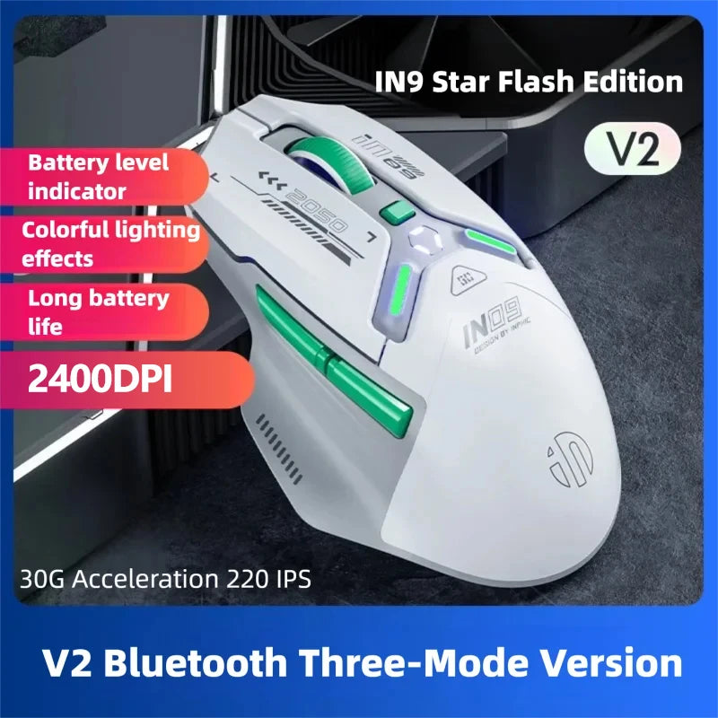 INPHIC IN9 Tri-Mode Gaming Mouse