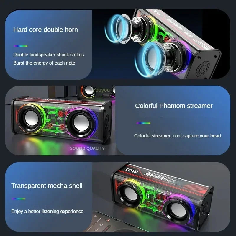 V8 RGB Mecha Speaker