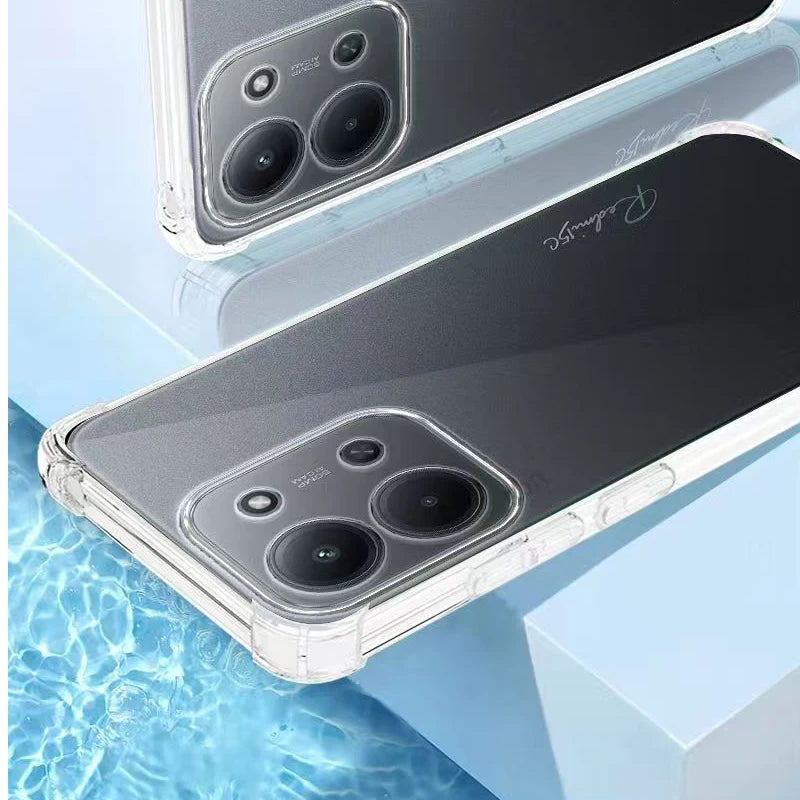 Redmi Clear Shockproof Phone Case