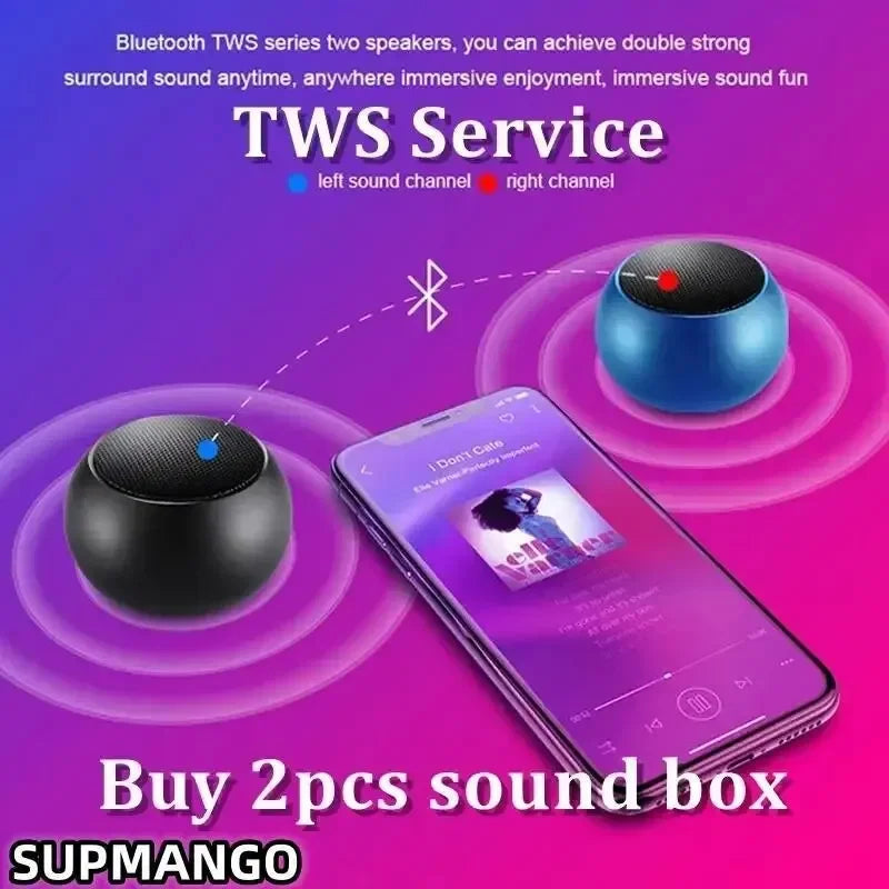 M3 Metal Mini Bass Speaker