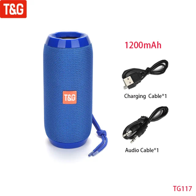 Portable FM Bluetooth Bass Speaker