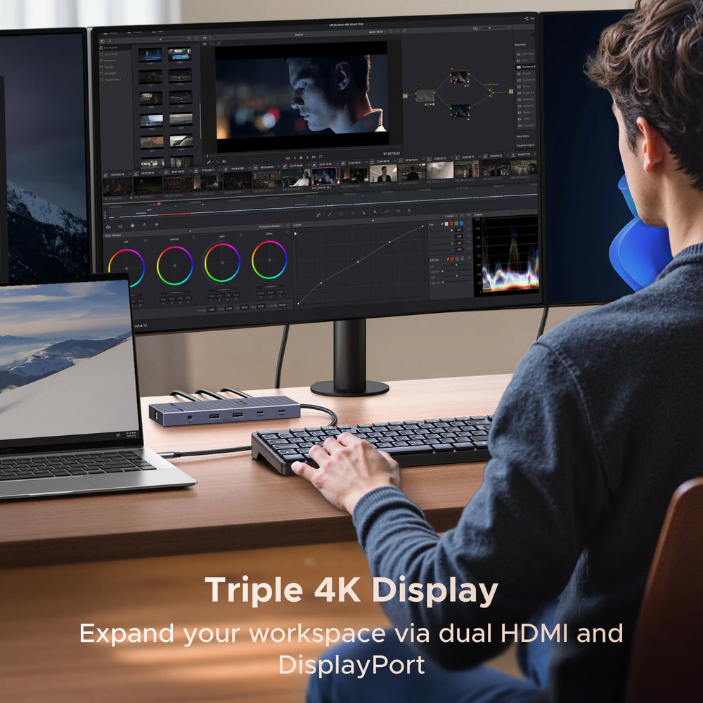 UGREEN 4K Triple Display Hub