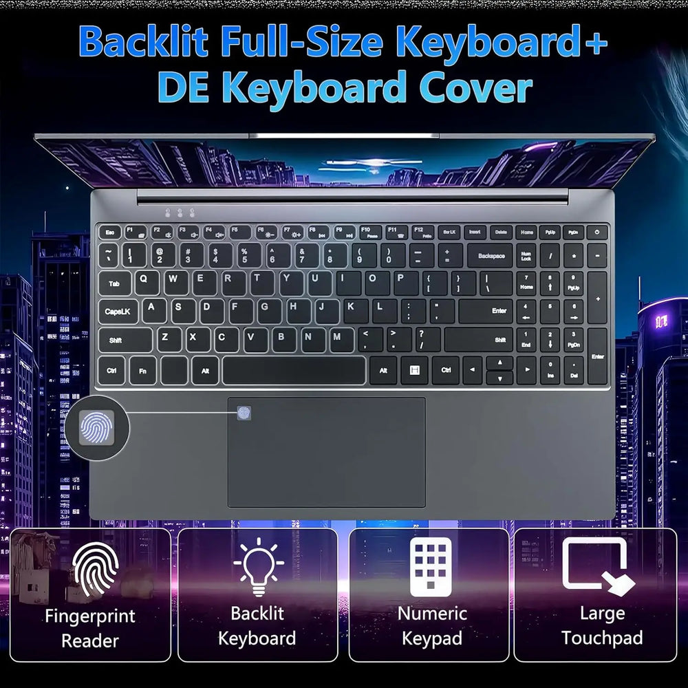 Erilles i9 Fingerprint Gaming Laptop