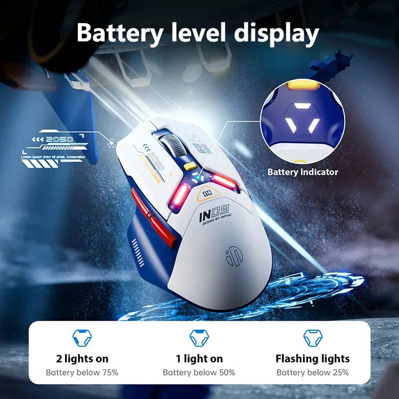 INPHIC IN9 Tri-Mode Gaming Mouse