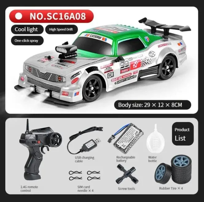 4WD Spray Drift RC Car