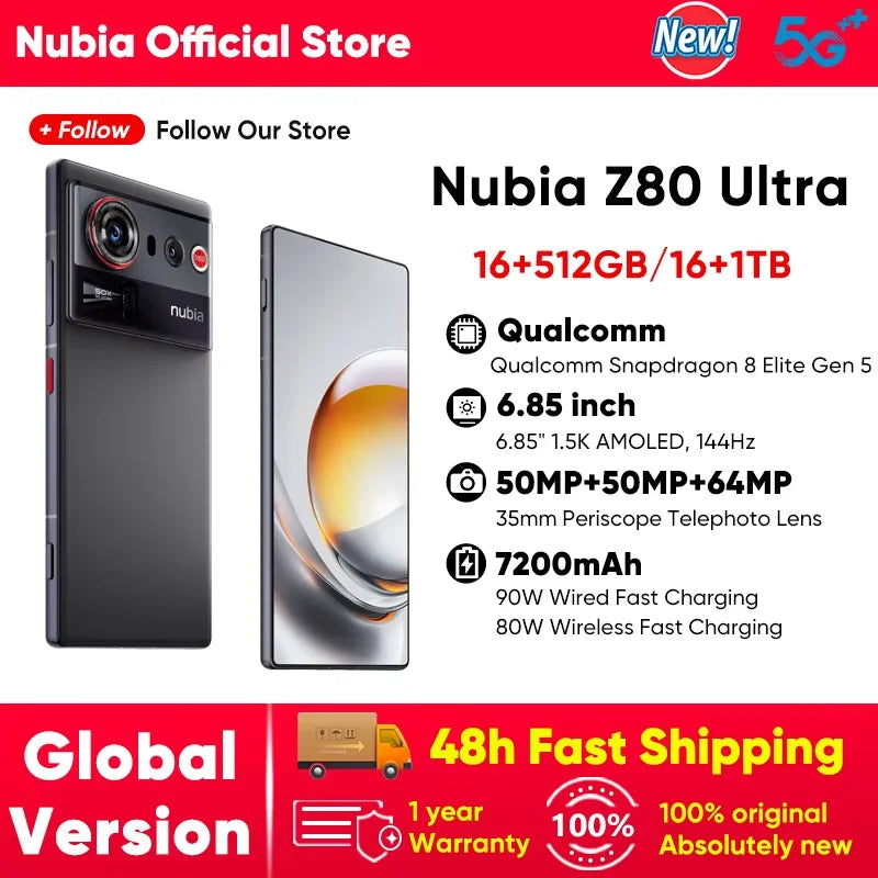 Nubia Z80 Ultra 5G Smartphone