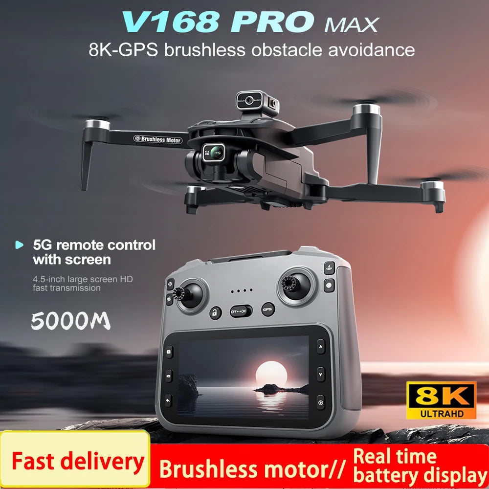 V168 Pro MAX 8K Drone