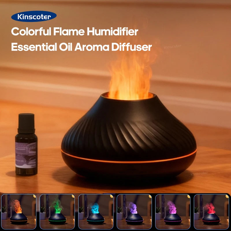 KINSCOTER Volcanic Flame Aroma Diffuser