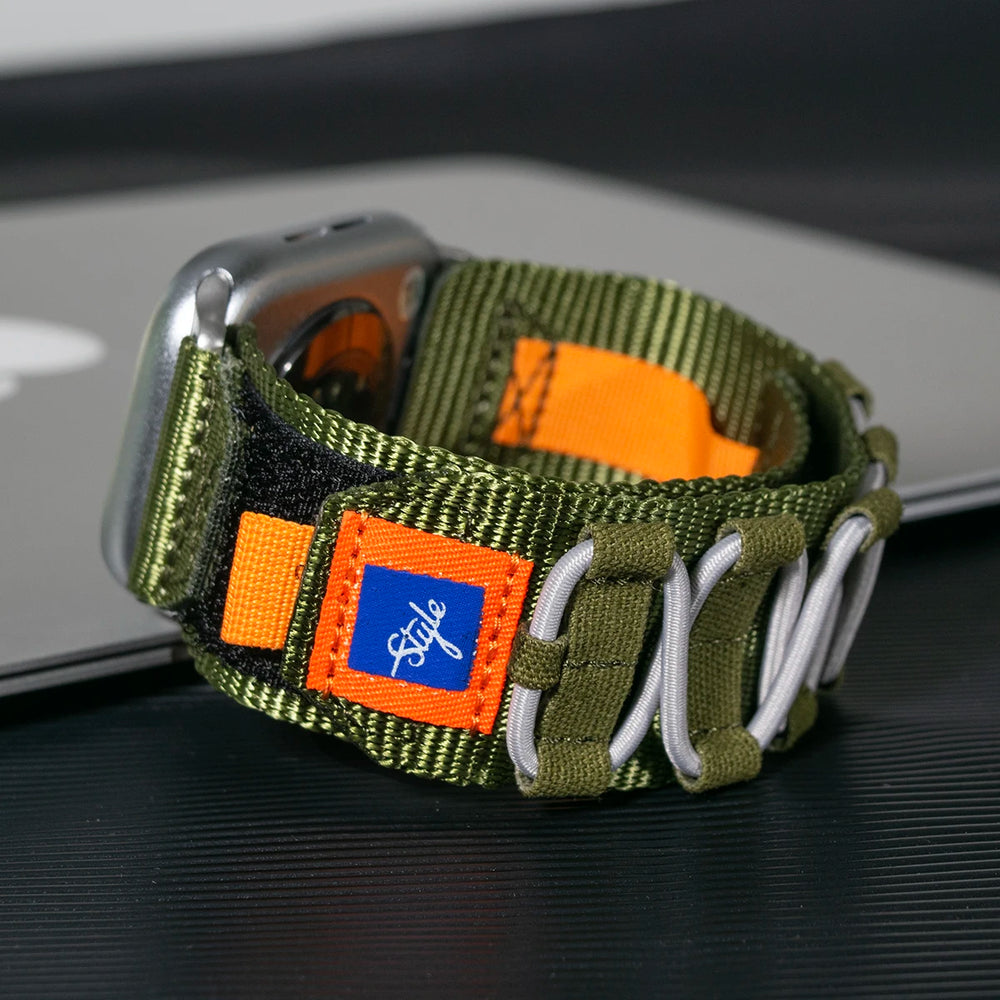 Tactical Nylon Apple Watch Strap