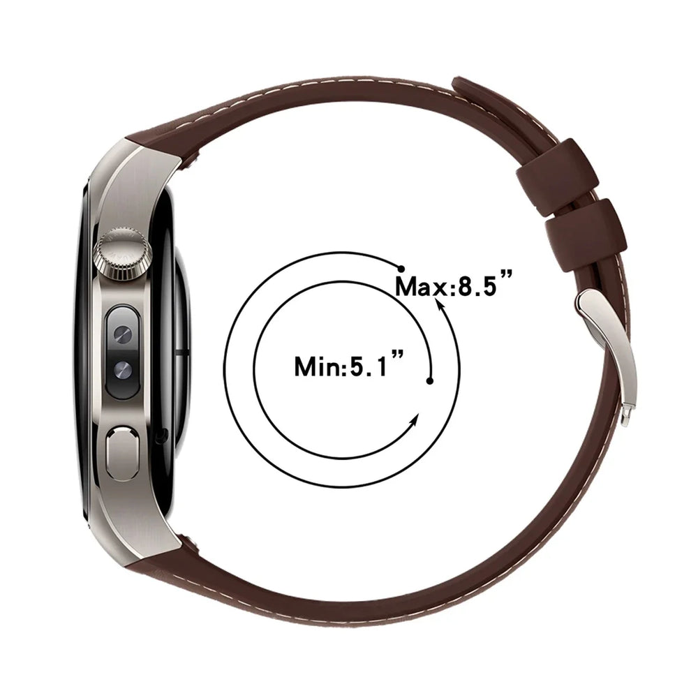 Huawei Leather Silicone Watch Strap