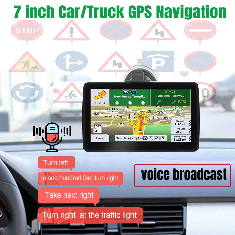 Seven-Inch Truck GPS Navigator