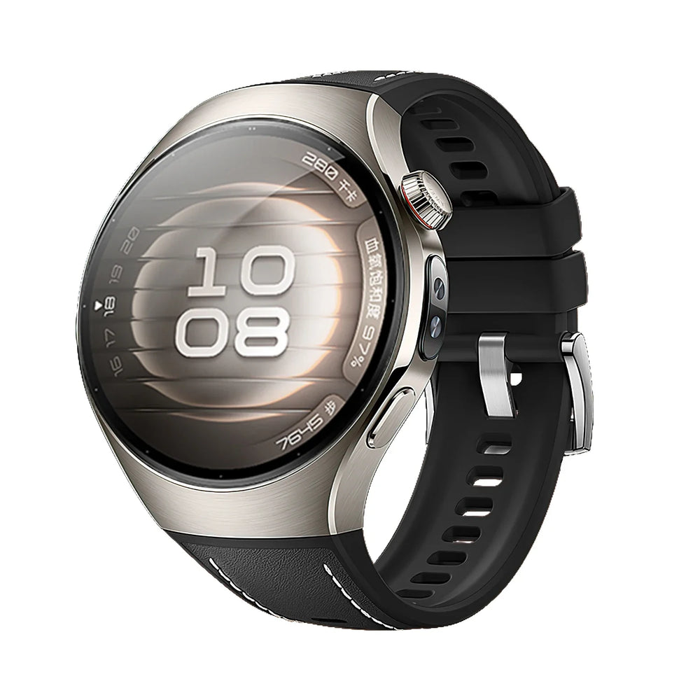 Huawei Leather Silicone Watch Strap
