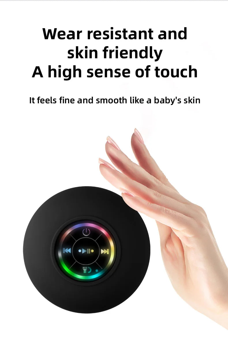 Waterproof LED Shower Speaker