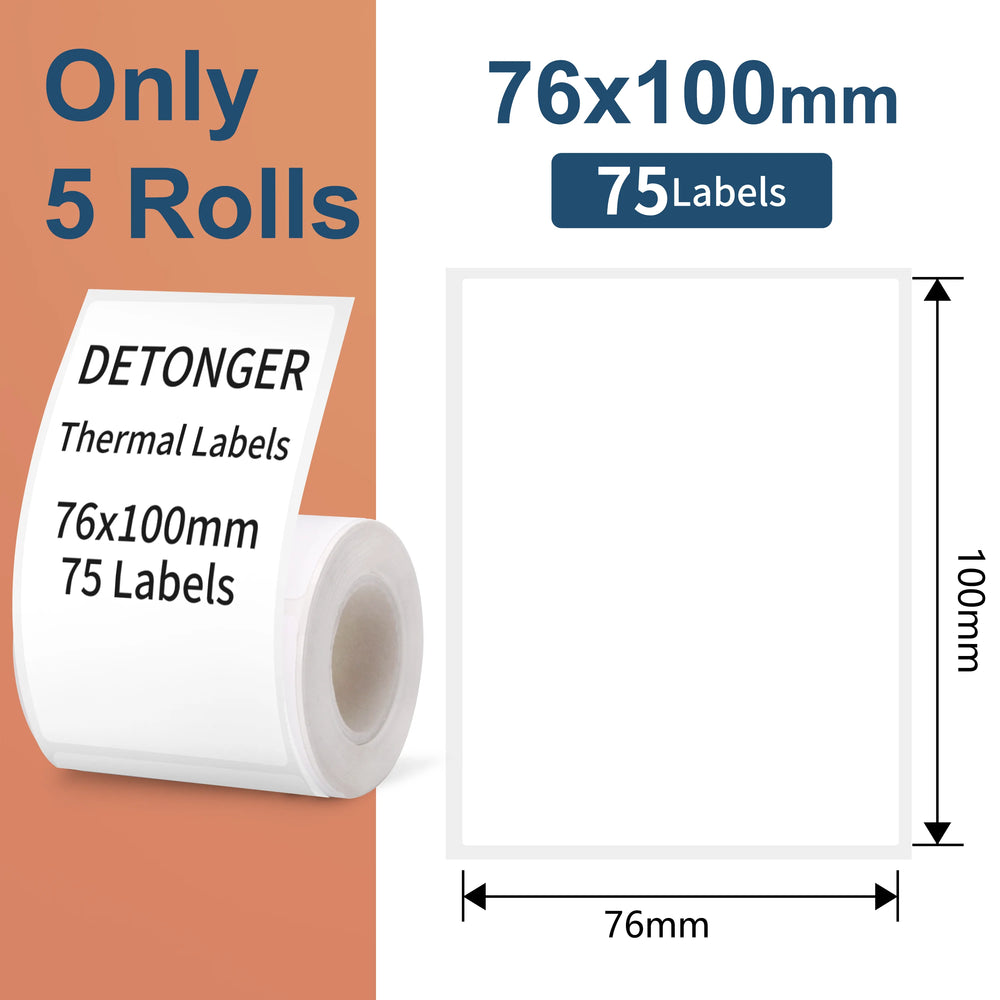DETONGER DP30S Portable Label Printer