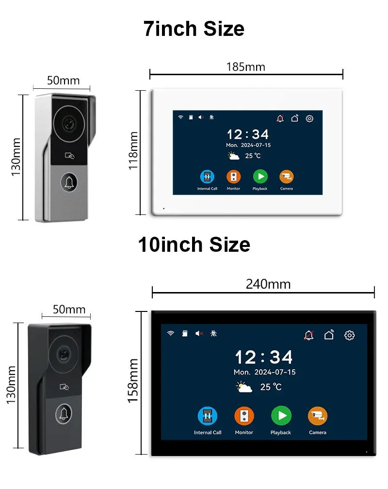 ANJIELO 1080P Smart Video Intercom