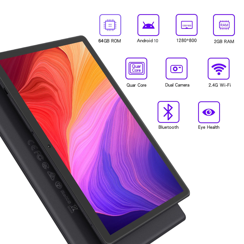 PRITOM 10-Inch SIM Tablet