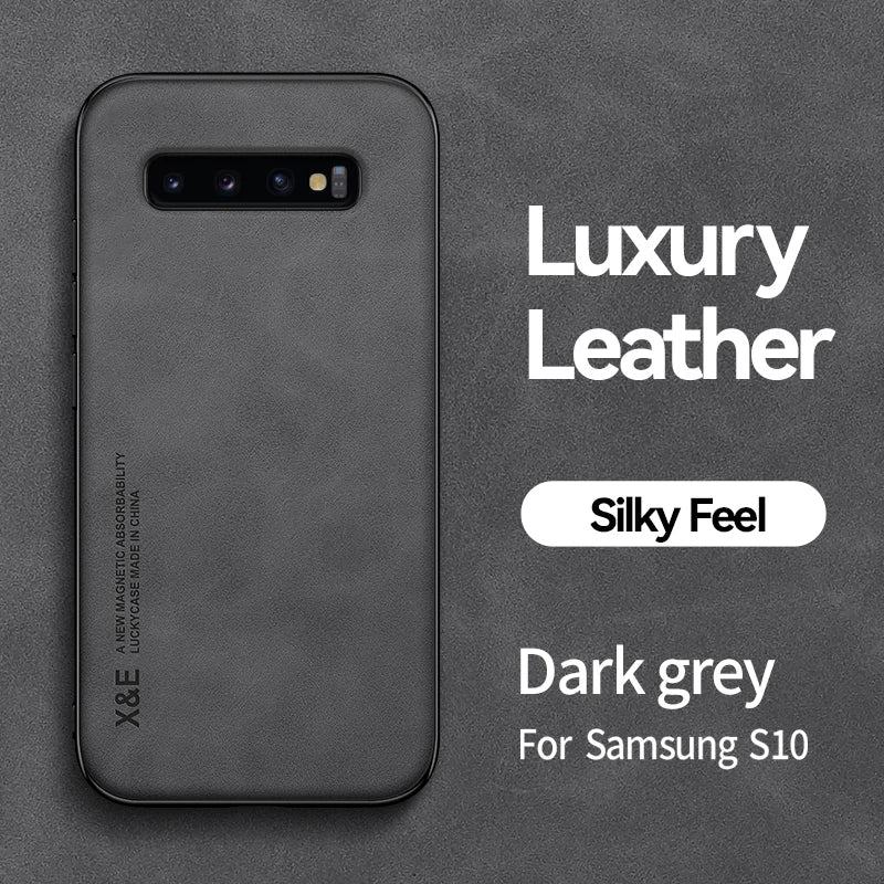 Samsung Magnetic Leather Phone Case